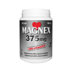 Magnex 375 mg + B6-vitamiini 180 tabl